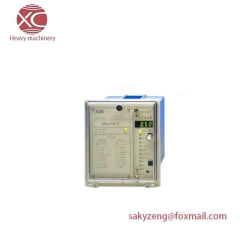 ABB SPAJ141C - Advanced Combined Overcurrent and Earth-Fault Relay, Industrial Control Solutions