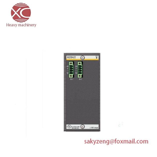Bachmann AI204/2 Analog Input Module: Precision Measurement Solution