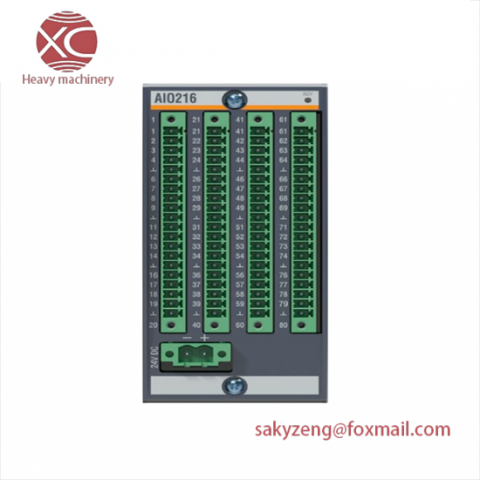 Bachmann AI/O216 Universal Analog Input/Output Module - AIO216
