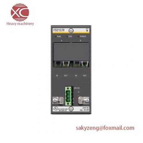 Bachmann FS212 - FastBus Fx210 Slave Module, Precision Control in Industrial Automation