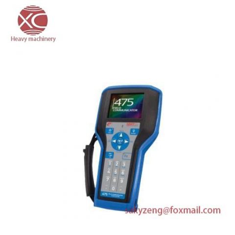 Emerson 475FP1EKLUGMT Field Communicator - Industry-Leading Handheld Diagnostics, Bluetooth & Advanced Field Support