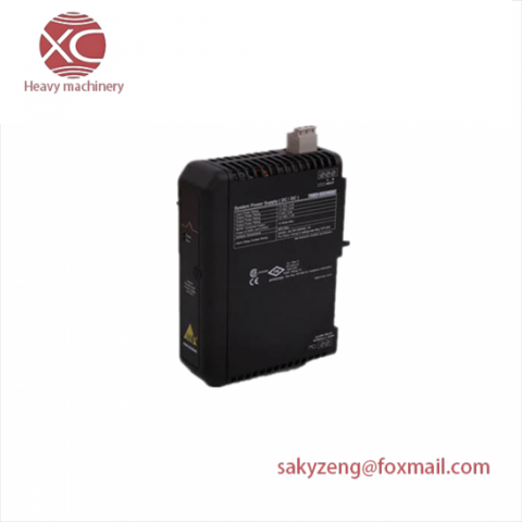 EMERSON KJ1501X1-BB1 Power Supply: Precision Control in Industrial Automation
