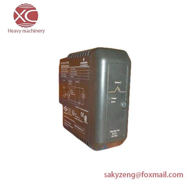 Emerson KJ3204X1-BA1 12P3275X022 Discrete Output Module: Precision Control in Industrial Automation