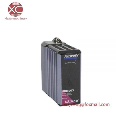 FOXBORO FBM203 I/O Module - High Performance Industrial Automation Component