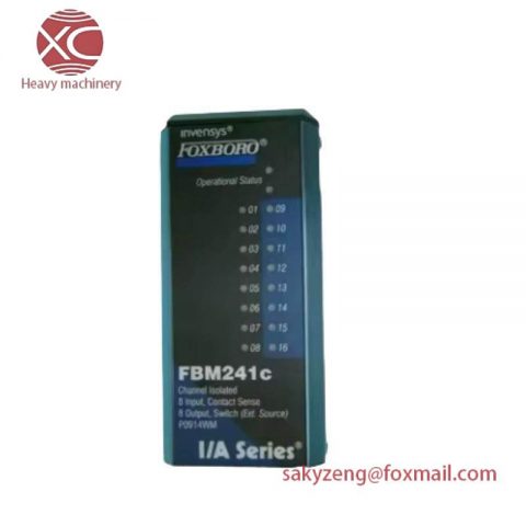 Foxboro FBM207C P0917GY: Channel Isolated Contact Sense Module, Precision Control Solutions