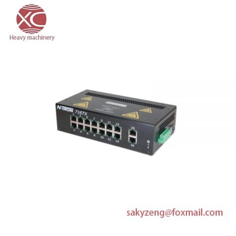 GE Networks 336A4940DNP516TX 16-Port Ethernet Switch for Industrial Control Systems