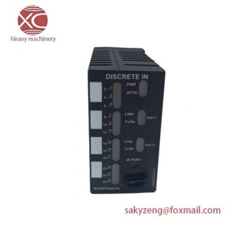 GE IS220PDIAH1A - Advanced Industrial PLC Module, 336A4940CSP1