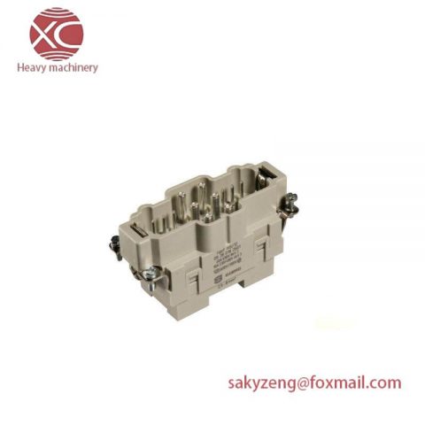 HARTING 09380182601: Rectangular Han Insert, Plug, 18-Way Screw, Industrial Connectivity Solutions
