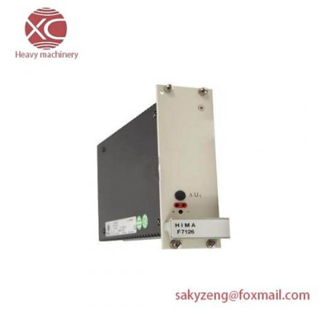 HIMA F7126 Power Supply Module for Industrial Automation