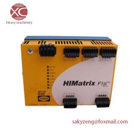 HIMA HIMATRIX F1DI16 01: Advanced Industrial Control Module