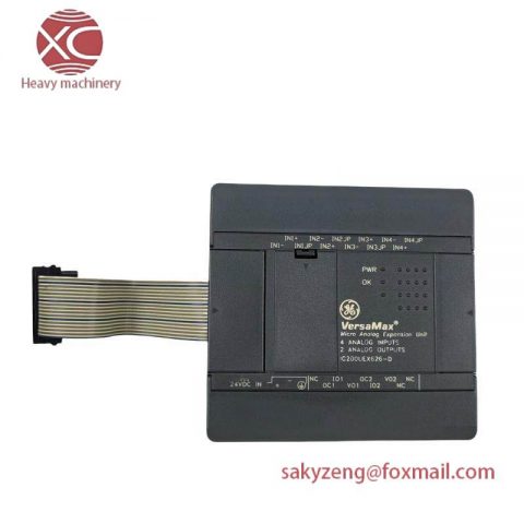 GE IC200UEX626: 6-Channel Analog Expansion Module for Advanced Process Control