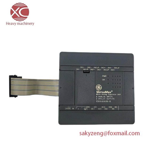 GE IC200UEX626: 6-Channel Analog Expansion Module for Advanced Process Control