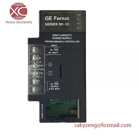 GE IC693PWR331 - High Capacity Power Supply Module, Optimized for Industry 4.0 Applications