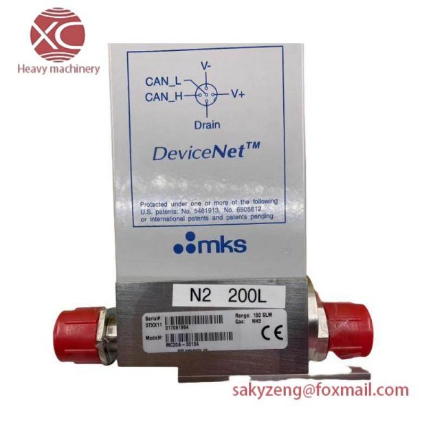 MKS MC20A-30134 Industrial Mass Flow Controllers
