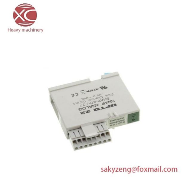 Opto 22 SNAP-AOV-27 I/O Module: Industrial Control System Integration