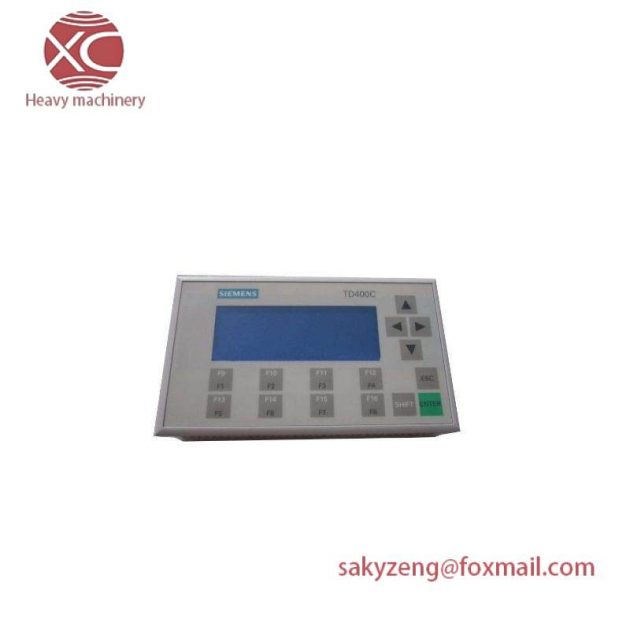 SIEMENS TD400C 6AV6640-0AA00-0AX0 Text Display, Industrial Control & Automation Equipment