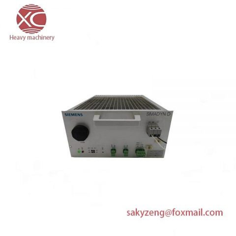 Siemens 6DD1683-0CC0 Control Module for Industrial Automation
