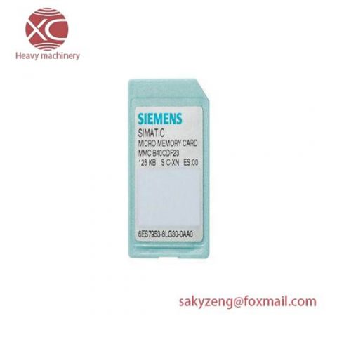 Siemens 6ES7953-8LG30-0AA0 Micro Memory Card: Industrial Control Solutions