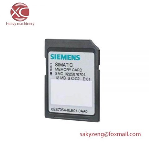 Siemens 6ES7954-8LP03-0AA0: Advanced Memory Card for Industrial Control Solutions