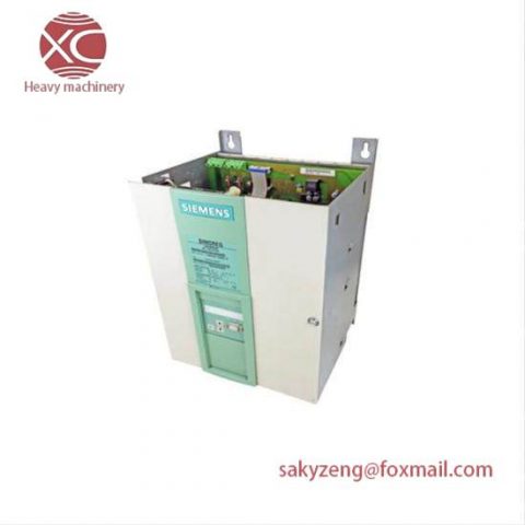 SIEMENS 6RA7018-6DV62-0-Z DC Master Rectifier: High-Power Drive for Industrial Automation