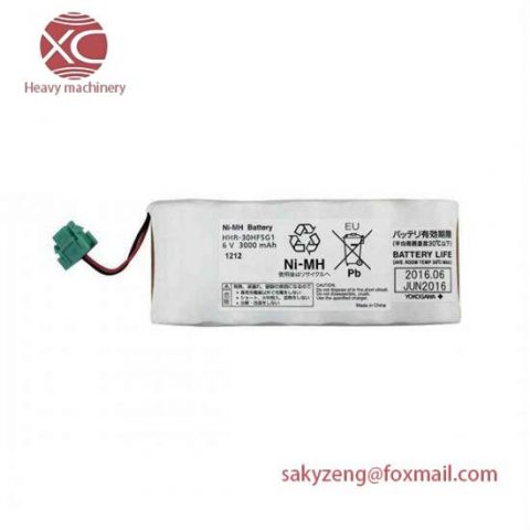 Yokogawa HHR-30HF5GI DCS Controller Battery Pack - Reliable Energy Solution for Industrial Automation