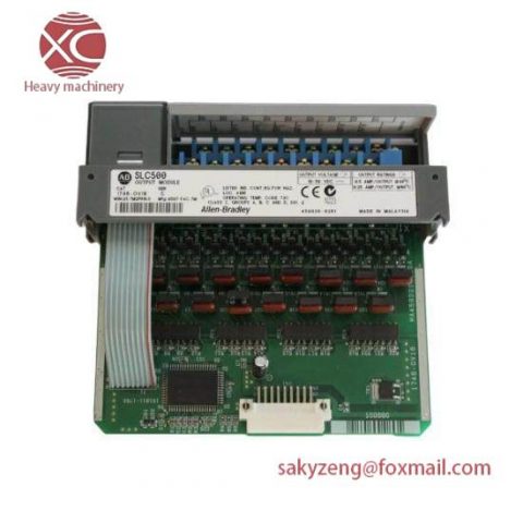 Allen Bradley 1746-OV16 Output Module for SLC 500 PLC, Designed for Industrial Automation