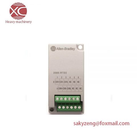 AB Industries 2080-RTD2 RTD Input Module, Temperature Sensing & Control Solutions