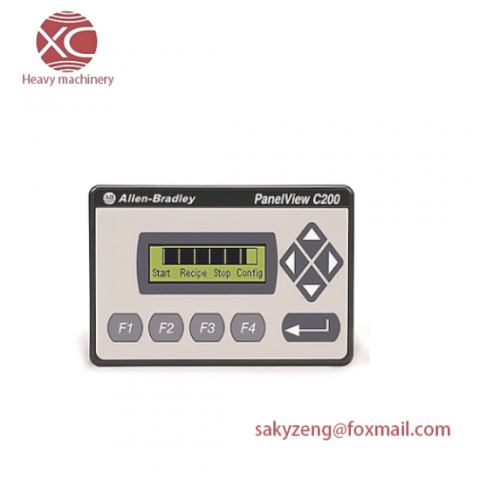 GE 2711-CF2M PanelView C200 Mono Industrial HMI