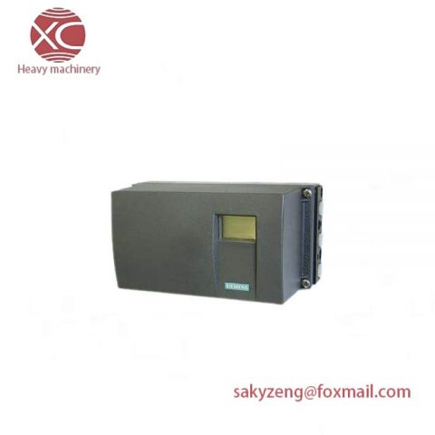 SIEMENS 6DR52100EG000AA0: Precision Electropneumatic Positioner for Advanced Automation