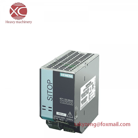 SIEMENS 6EP1 333-3BA00 Power Supply Input: Industrial Control Solutions