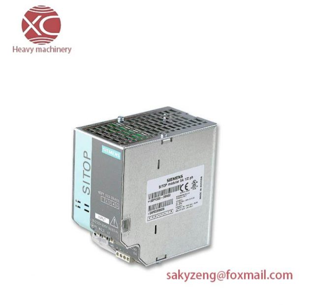 SIEMENS 6EP1 334-3BA00 SITOP Power Supply: Reliable Energy Solution for Industrial Applications