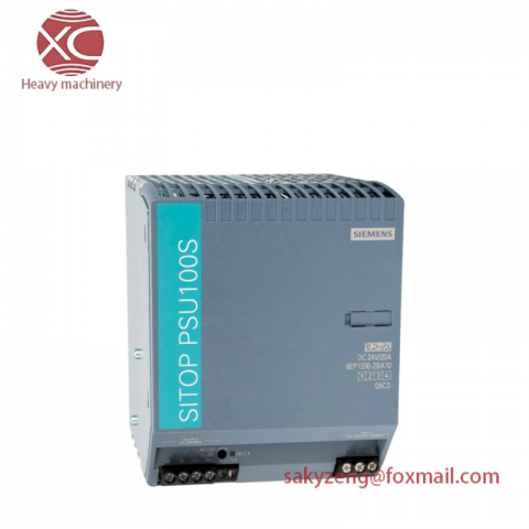 SIEMENS 6EP1 336-2BA10 - High-Performance Power Supply Input for Industrial Automation