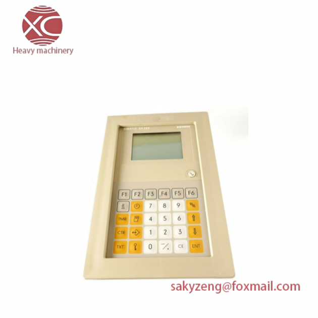 SIEMENS 6ES5396-0UA11 Operator Panel: Advanced Control Interface for Industrial Automation