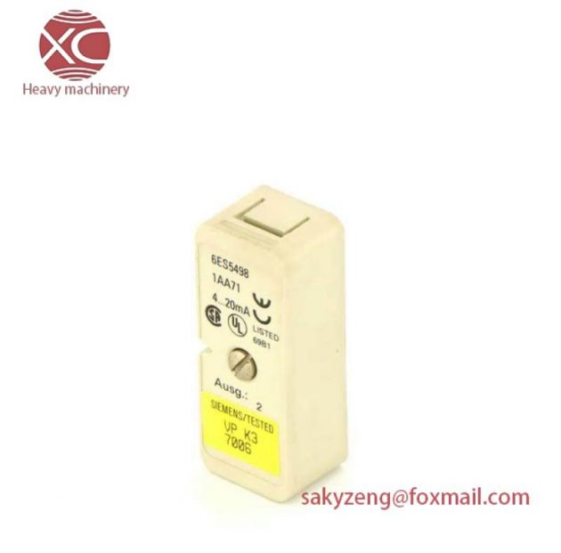 SIEMENS 6ES5498-1AA71: High-Performance Analog Input SubModule for Industrial Control