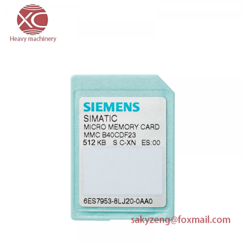 SIEMENS 6ES7953-8LF20-0AA0 Micro Memory Card for Industrial Automation, S7 Systems