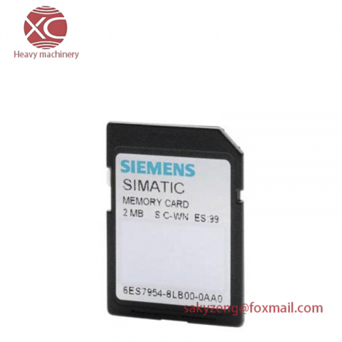 SIEMENS 6ES7954-8LB00-0AA0 - High Performance Memory Card for Industrial Control Systems