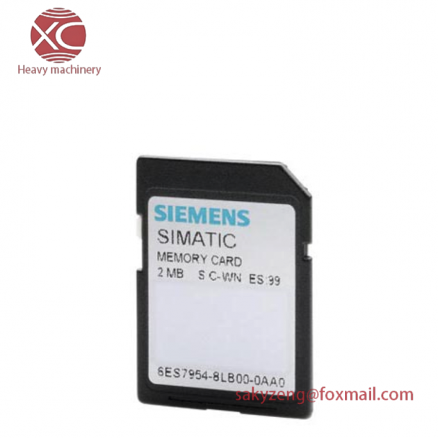 SIEMENS 6ES7954-8LB00-0AA0 - High Performance Memory Card for Industrial Control Systems