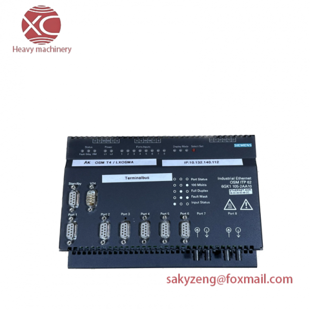 SIEMENS 6GK1 105-2AA10 Optical Switch Module - Enhancing Network Efficiency for Industry 4.0