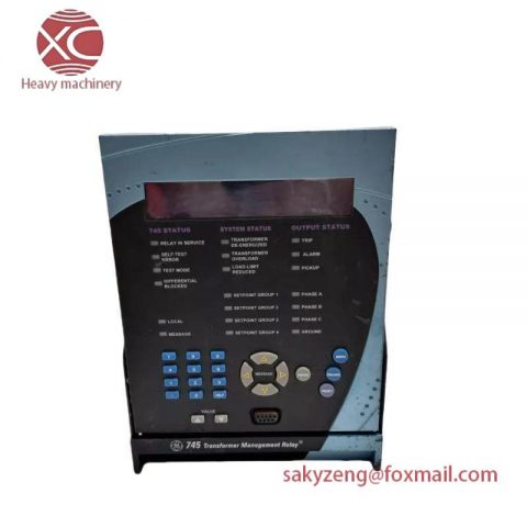 GE 745-W2-P5-G5-HI-A-L-R-E-H: Comprehensive Transformer Management Relay