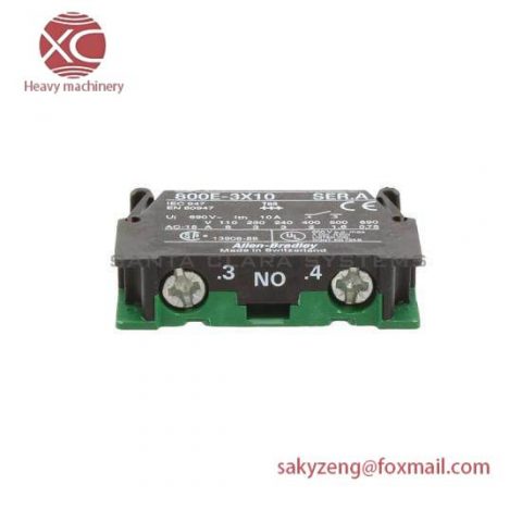Rockwell Automation 800E-3X10 Contact Block, Industrial Control Systems, Electronics