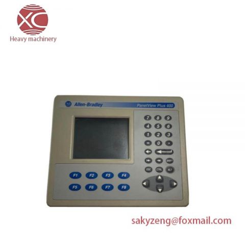 Allen-Bradley Panelview Plus 400 Model 2711P-B4C20A - Industrial Control Display