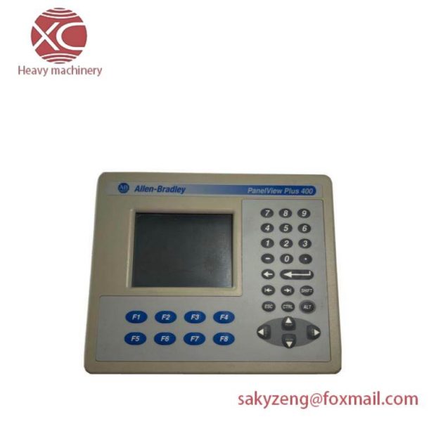 Allen-Bradley Panelview Plus 400 Model 2711P-B4C20A - Industrial Control Display
