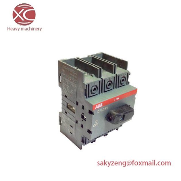 ABB OT125F3 Change-Over Switch, Industrial Control Solutions