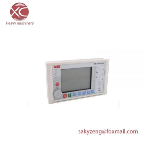 ABB REF542 PLUS 2RCA029395 MMI2 IEC (BASE): Industry Grade Control Panel