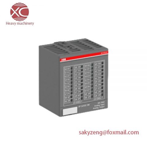 ABB AX522: 8AI/8AO Power Supply Module, Designed for Industrial Automation Excellence