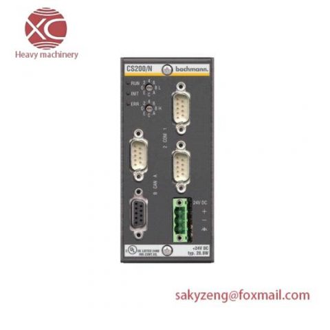 Bachmann CS200/N - Advanced PLC Module for Industrial Automation