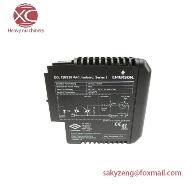 EMERSON A6370D Custom Industrial Control Module