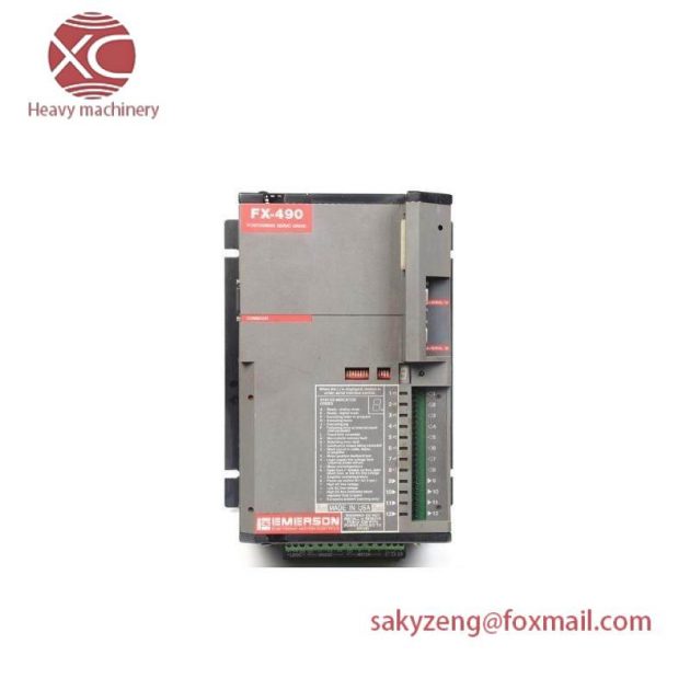 EMERSON IFX-490: High-Precision Brushless Positioning Servo Drive, for Industrial Automation