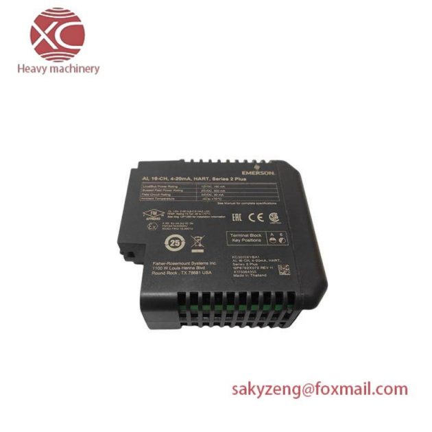 Emerson KC3010X1-BA1, Traditional I/O Control Module