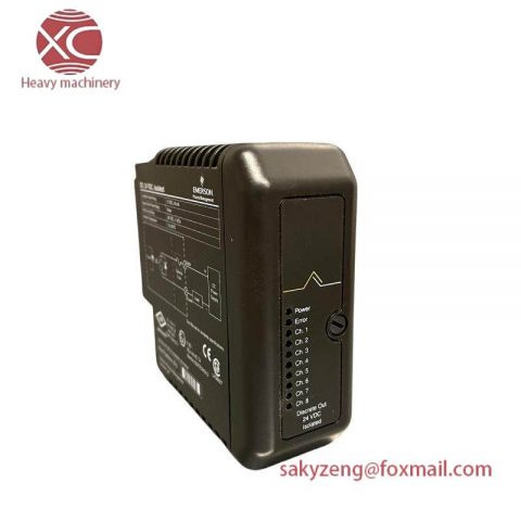 EMERSON KJ3001X1-BG1 Output Module; Producer: Emerson